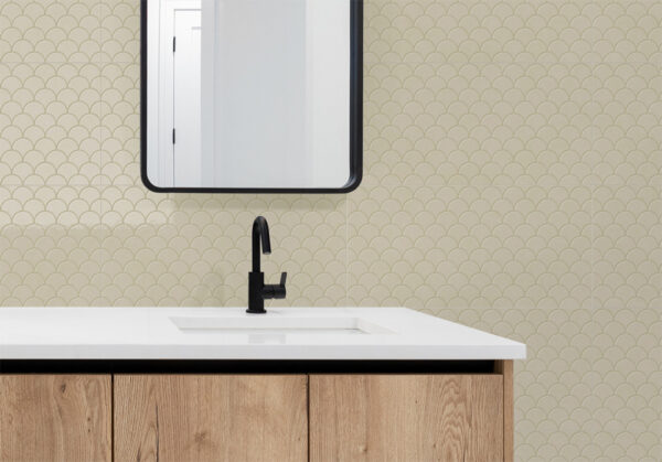 Infinity Fanfare | Feature Wall Tile | Australian Made | Melbourne | Sunbury | Macedon Ranges |Luscombe Tiles