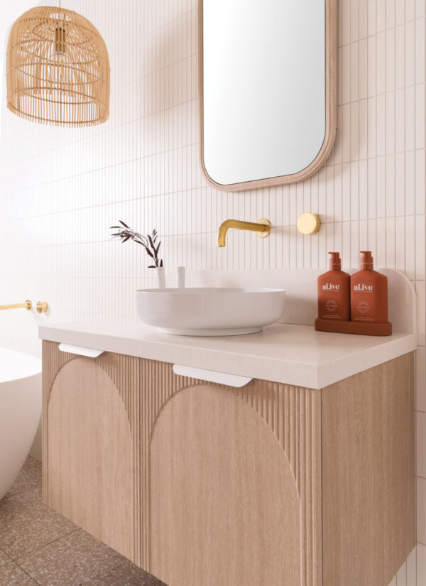 Archie All-Door 900_Coast Oak Vanity | Melbourne | Sunbury | Macedon Ranges | Luscombe Tiles