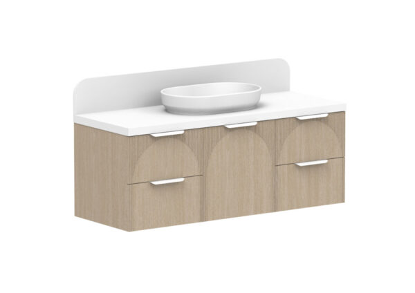 Archie Door & Drawer 1350mm Vanity Wall Hung | Sunbury | Melbourne | Macedon Ranges | Luscombe Tiles
