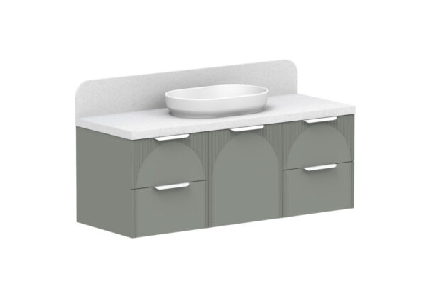 Archie Door & Drawer 1350mm Vanity Wall Hung | Sunbury | Melbourne | Macedon Ranges | Luscombe Tiles