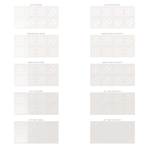 Infinity Basilica | Feature Wall Tile | Australian Made | Melbourne | Sunbury | Macedon Ranges |Luscombe Tiles