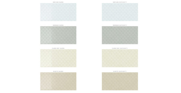 Infinity Fanfare | Feature Wall Tile | Australian Made | Melbourne | Sunbury | Macedon Ranges |Luscombe Tiles