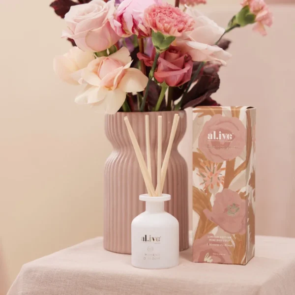 Al.ive | A Moment in Bloom | Mini Diffuser | Melbourne | Sunbury | Macedon Ranges | Luscombe Tiles