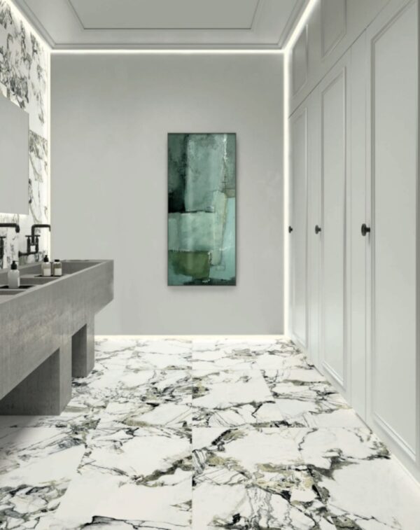 Lush Jade 3D | Floor & Wall Porcelain Tile | Sunbury | Melbourne | Macedon Ranges | Luscombe Tiles