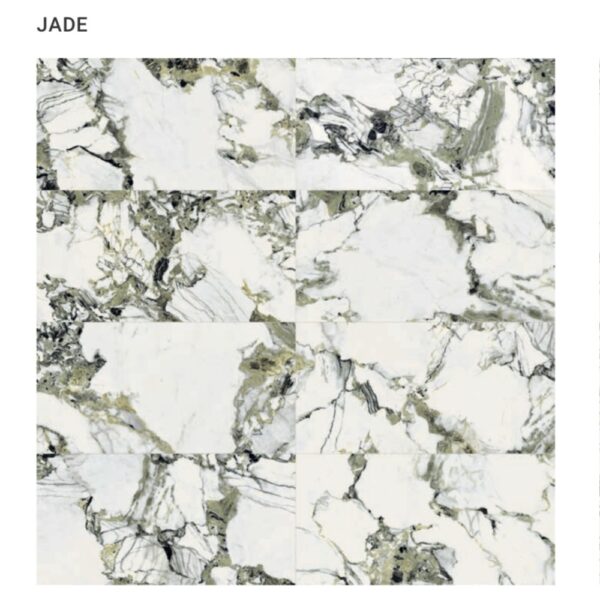 Lush Jade 3D | Floor & Wall Porcelain Tile | Sunbury | Melbourne | Macedon Ranges | Luscombe Tiles