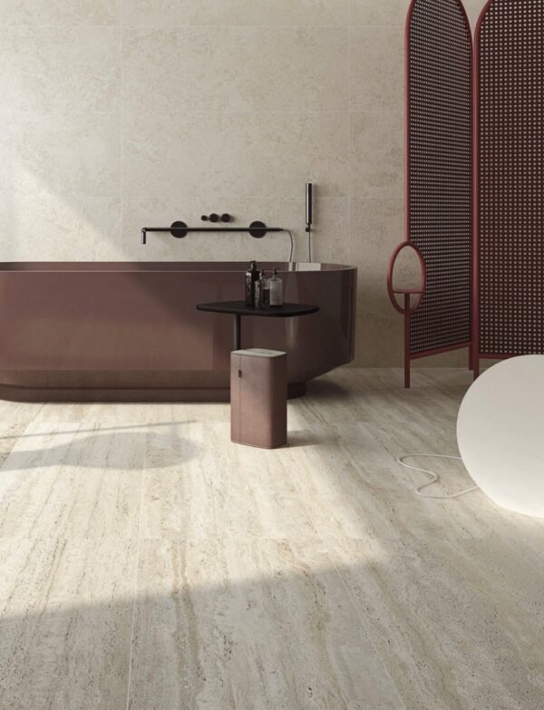 Paris Travertine | Floor & Wall Tile | Melbourne | Sunbury | Macedon Ranges | Luscombe Tiles