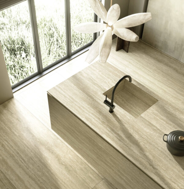 Tufa - Vatican | Vein Cut Travertine | Floor & Wall Tile | Melbourne | Sunbury | Macedon Ranges | Luscombe Tiles
