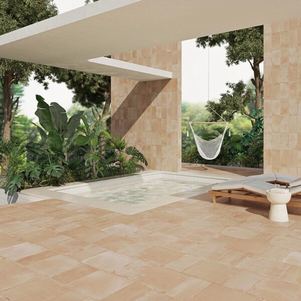 Roots Sand Terracotta | Floor Tile | Sunbury | Macedon Ranges | Melbourne | Luscombe Tiles