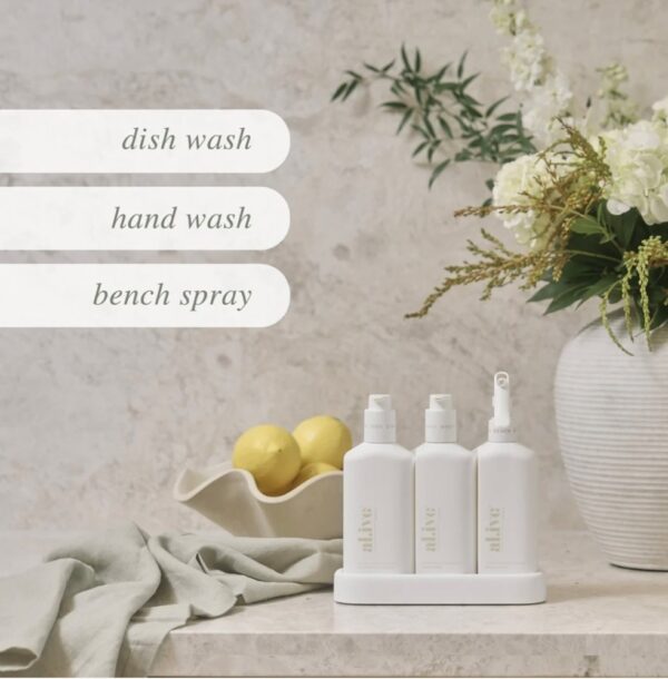 Al.ive Kitchen Trio - Lemon Myrtle & Honeydew | Melbourne | Macedon Ranges | Sunbury | Luscombe Tiles