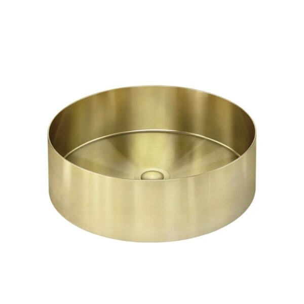 Lavello Tiger Bronze Round Steel Basin | Melbourne | Sunbury | Macedon Ranges | Luscombe Tiles