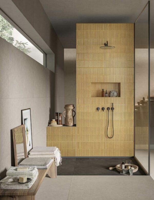 Homey Stripes | Italian Feature Tile | Sunbury | Melbourne | Macedon Ranges | Luscombe Tiles