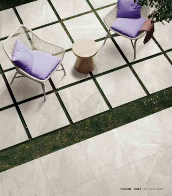 Capri Salt | Indoor & Outdoor Tiles | Macedon Ranges | Melbourne | Sunbury | Luscombe Tiles
