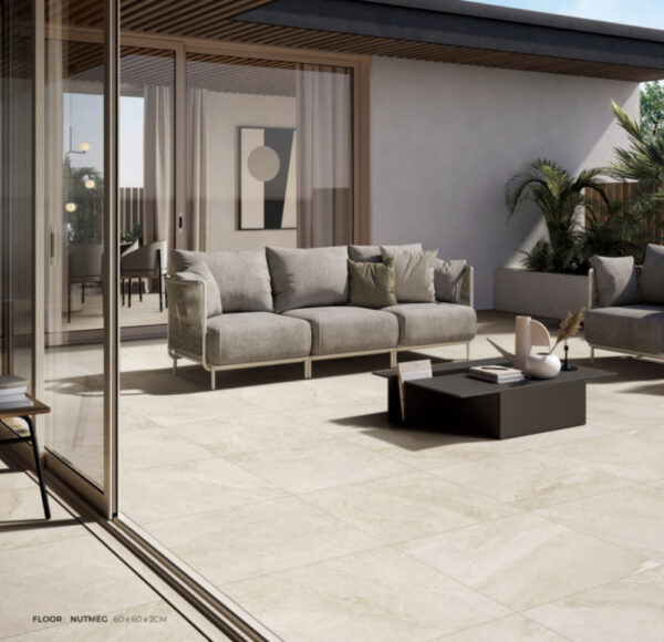 Capri Nutmeg | Indoor & Outdoor Tiles | Macedon Ranges | Melbourne | Sunbury | Luscombe Tiles