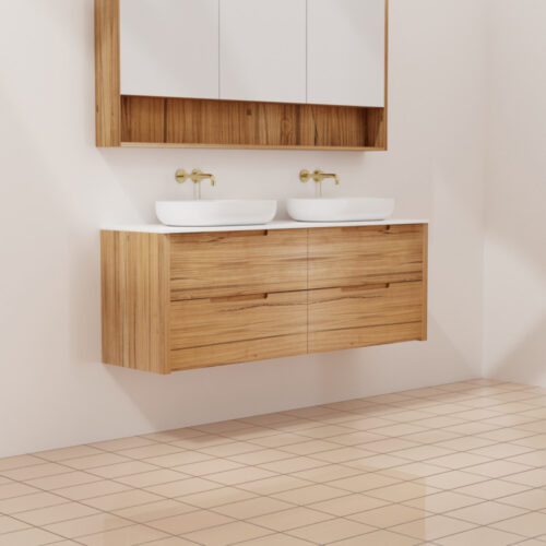 AVILA MESSMATE/VIC ASH WALL HUNG VANITY (Australian Made)