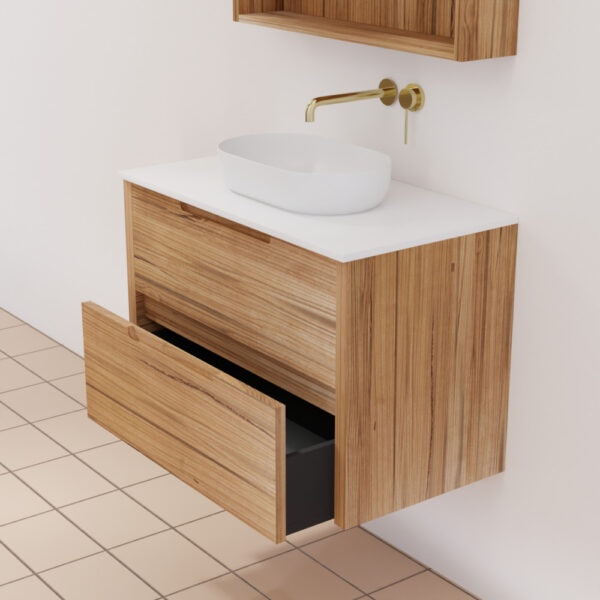 Avila Messmate/Vic Ash Vanity 750mm | Bathroom | Melbourne | Macedon Ranges | Sunbury | Luscombe Tiles