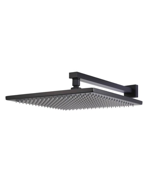 Square Wall Shower w/300mm shower rose w/400mm arm