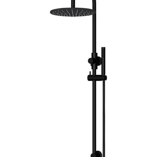 Round Gooseneck Shower Set with 300mm rose, Single-Function Hand Shower