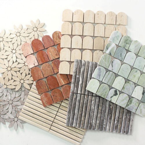 EON TRAVERTINE SQUARE Mosaic
