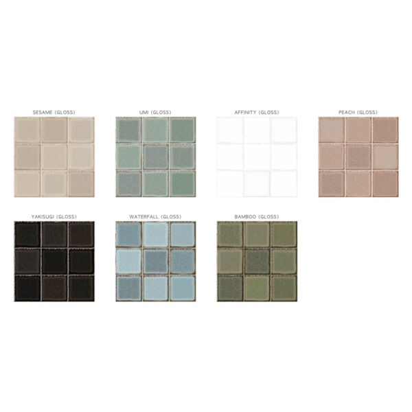 Akari Colourway | Tiles | Australian Made | Feature Tile | Melbourne | Macedon Ranges | Sunbury | Luscombe Tiles