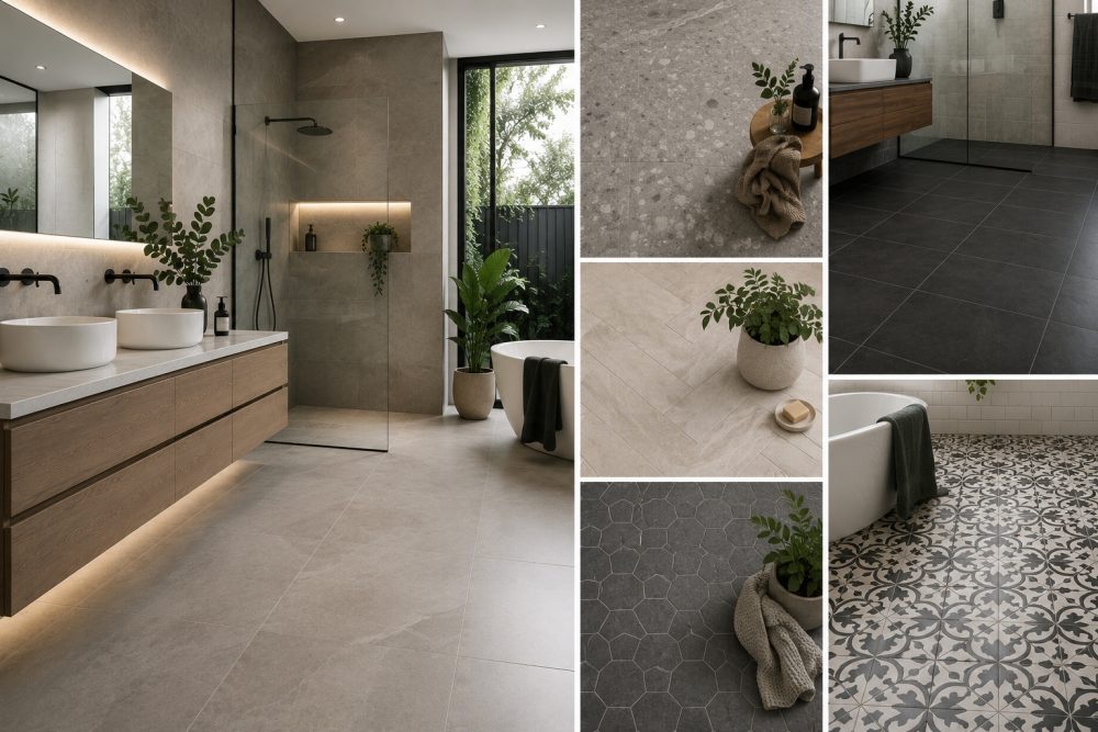 Bathroom Floor Tile Trends across Melbourne